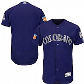 Colorado Rockies Blank Purple 2017 Spring Training Flexbase Collection Stitched Jersey,baseball caps,new era cap wholesale,wholesale hats